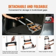 thumbnail image 6 of VEVOR Folding Hand Truck Aluminum Luggage Trolley Cart Dolly 309 lbs Bungee Cord, 6 of 9