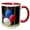 Red/White, variant on 3drose, Balloons in Red White and Blue to Celebrate Anything Worth Celebrating, 11oz Mug