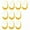 Yellow, variant on 10Pieces 2025 Graduation Hat Tassels Class of 2025 Graduation Hat Pendant