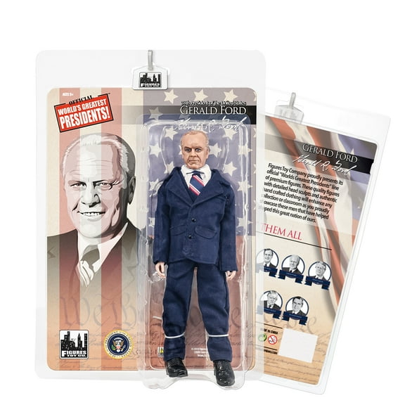 US Presidents 8 Inch Action Figures Series: Gerald Ford [Solid Blue Suit]