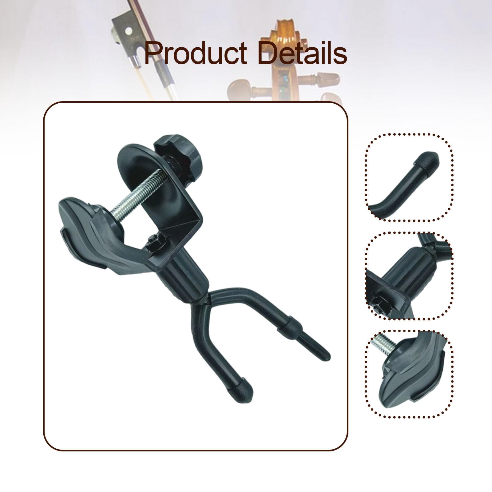 JWQFBC Hanger for Microphone or Sheet Music Stand Viola Hook Multifunctional Holder for Black