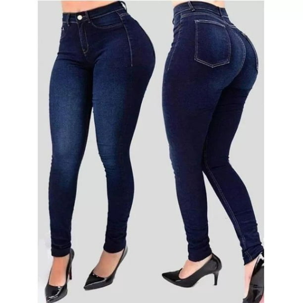 Women's High Waist Butt Lift Skinny Leg Stretchy Levanta Nalgas Jeans ...