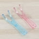 thumbnail image 5 of Porta hilo dental reutilizable, productos dentales, soporte para hilo Dental para limpieza de dientes (rosa + azul), 2 uds., 5 of 5