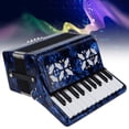thumbnail image 4 of Accordions, 22-Key Accordion Professional Adjustment With Gloves For Stage, 4 of 8