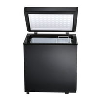 Auseo 2.5 cu ft Chest Freezer Free Standing Top open Door Deep Compact ...
