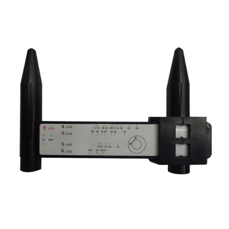 PersonalhomeD Lug Wheel Bolt Pattern Gauge Hub Hole Pitch Hand Tool