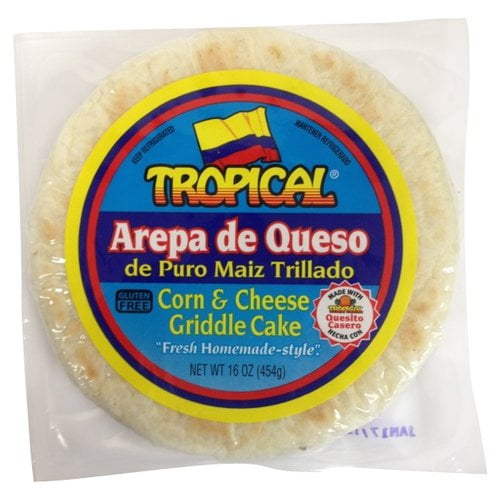 Tropical Cheese Arepa de Queso/ Cheese Arepa 16oz