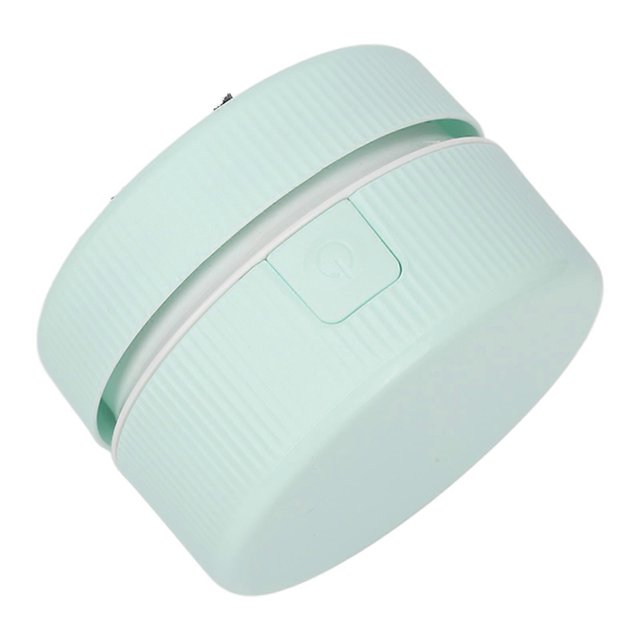 Mini Desk Vacuum Cleaner Strong Suction Easy to Clean Handheld Portable for Home Office Sofa Keyboard Green
