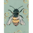 thumbnail image 2 of Mingo, Jessica 25x32 White Modern Wood Framed Museum Art Print Titled - Bee, 2 of 4
