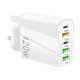 thumbnail image 3 of Cargador rápido QC3.0+PD20W con 3 puertos USB y adaptador funcional tipo C para cargar teléfonos inteligentes, 3 of 6