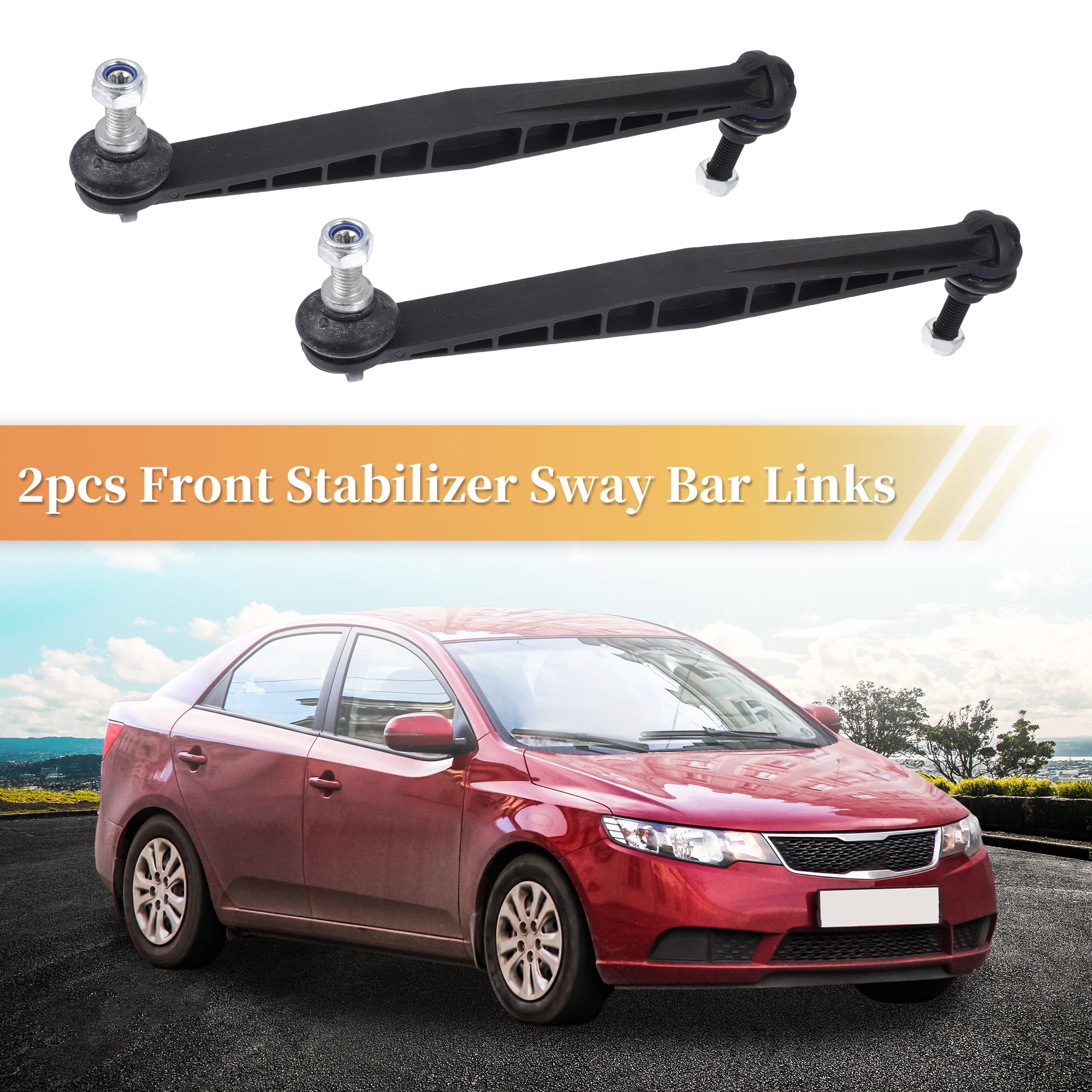 2pcs Front Sway Bar Links Stabilizer?Link Kit for Chevrolet Sonic 2012-2020 No.K750630 Suspension Kit