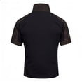 thumbnail image 3 of GrmtClth Men's Golf Polos Lightweight Short Sleeve Camo Print Casual 2026 Summer Trendy Athletic Performance Collar Shirt Black 3XL, 3 of 3