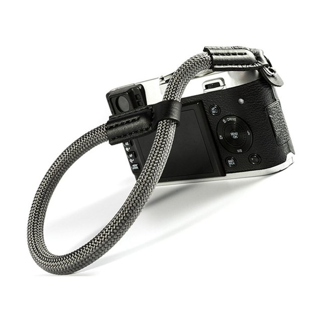 Sidaley Universal DSLR Cámara Anti-pérdida Anti-caída Cordón Muñeca Cuerda para colgar Correa Fotografía Videocámara Accesorios Cámaras de vídeo Gris