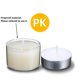 thumbnail image 3 of Velas de té qinxiang 100 unidades sin aroma color marfil, 3 of 7