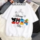 thumbnail image 2 of 2024 Camiseta de algodón con dibujos animados de Disney para niños, ropa de vacaciones, ropa informal de verano con cuello redondo, ropa de calle para niños, camisetas para bebés, 2 of 4