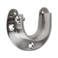 thumbnail image 1 of Wosthever Enchufes de poste de armario, soporte de barra de brida, soporte de extremo de armario resistente, soporte de cortina de ducha, Almacenamiento y organización del hogar 32 mm/acero inoxidable, 1 of 6