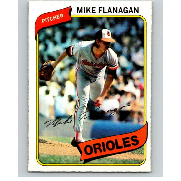 1980 O-Pee-Chee 335 Mike Flanagan Baltimore Orioles V79826