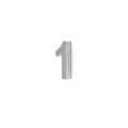 thumbnail image 2 of MSH Modern Stainless Hardware 6 Inch 3D Stainless Steel House Number 1, 2 of 4