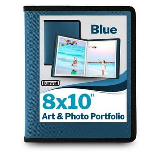Pinnacle 8x10 Magnetic Blue Photo Album, 100 pages