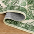 thumbnail image 4 of MeyJey Boho Kitchen Rug and Mat Set 3 Piece, Non-Slip Machine Washable Rugs for Kitchen Floor Dining/Laundry/Living Room, Green, 4 of 14