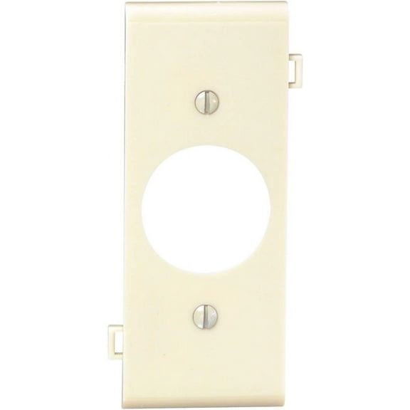 Leviton PSC7-I Ivory Single 1.406" Receptacle Sectional Center Wall Plate