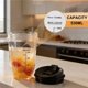 thumbnail image 5 of 2 Tazas de Licuadora Repuesto 18 Oz con Tapa para Auto IQ BL480 BL642 BL450 BL682 BL480, BL490, BL640 BL680, 5 of 10