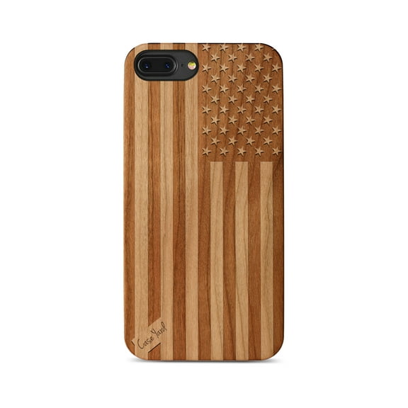 Wooden Cell Phone Case Cover, Laser Engraved KW Design iPhone 11 Pro Max X XR XSMax 8 11