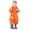 09#Orange, variant on Toddler Rain Suit, Kids Muddy Play Buddies One Piece Hoodie Rain Jacket Coat Poncho Gear Coverall Baby Girl Boy