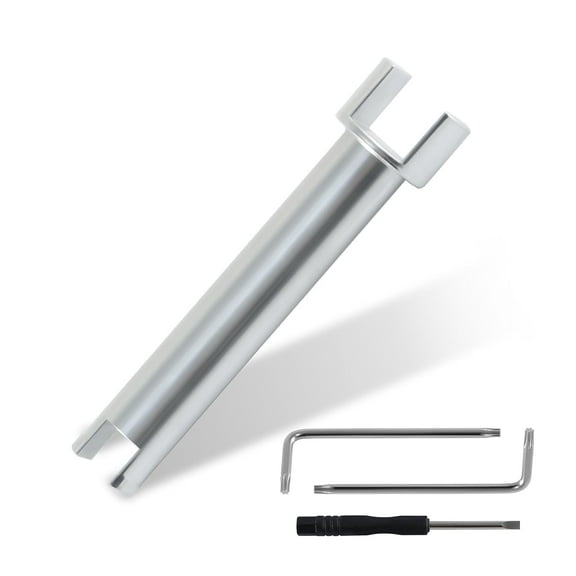 Controller Rotary Switch Button Knob Shaft Compatible with Mercedes-Benz Command Radio Replace#: 2048709958 1728701258 2128701451 2128701551 -Alumiunm Alloy