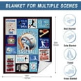 thumbnail image 5 of Football Gifts for Boys 8-12, Football Coach Gifts for Men, Football Lovers Gift Ideas, Gifts for Football Lovers/Players, Gifts for Football Fans, Football Team Gifts Blanket 50"x60", 5 of 5
