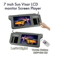 thumbnail image 3 of Espejo retrovisor interior Yuxing LCD 7 pulgadas reproductor de DVD/VCD/AV/TV gris, 3 of 5