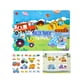 thumbnail image 3 of Paster estable plegable, juegos , rompecabezas de educación temprana, rompecabezas de aprendizaje, libro de pegatinas impermeable Transporte, 3 of 6