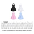 thumbnail image 3 of IBTOM CASTLE Kids Girls Halter Bubble Ruffle Dress Summer Sleeveless A-line Solid Color Midi Dress Elegant Formal Prom Gown Pink, 3 of 7