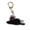 E, variant on 2D Flat Acrylic Cat Charm Keychain Pendant Black Cat Hanging Decoration Car Rearview Mirror Accessories Car Interior Decor