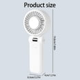 thumbnail image 5 of Cooling Fan 4000mAh Fan ABS Texture Suitable for Travel Office and Outdoor Use, 5 of 20