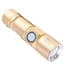 thumbnail image 1 of Compact Rechargeable Mini Flashlight Golden Ultra Bright Torch Long-range Illumination 1Set For Friends Outdoor Adventures, 1 of 4