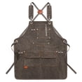 thumbnail image 2 of Koszal Baking Apron Fine Stitch Single Layer Classic Design Cross-Back Studio Workshop Apron for Flower Shop, 2 of 7
