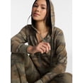 thumbnail image 5 of No Boundaries French Terry Zip-Up Hoodie Jacket, Women's Sizes XXS-XXL, 5 of 6