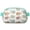 Greenish-blue-40, variant on Floral Boho Belt Bag for Women – Lightweight Travel Pouch with Mandala Pattern, Mesh Pockets & Partitioned Main Compartment, Ethnic Style Crossbody Bag