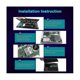 thumbnail image 4 of Tarjeta Wifi Ax201ngw con antena dual 2.4 Ghz+5ghz Wifi 6 3000Mbps M.2 Cnvio2 Bluetooth 5.1 Wifi Ada, 4 of 5