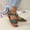 Green, variant on OWUUcdse Women's Comfort Sandals, Strappy Beach Open Toe Non-slip Summer Shoes Brown Size 39