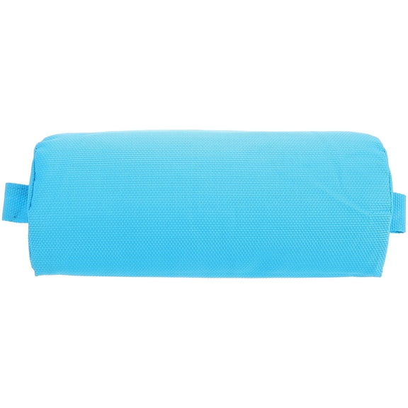 WRISTBIQUE Blue Lunch Break Pillow for Head and Neck Support with Removable Washable Polyester Cover