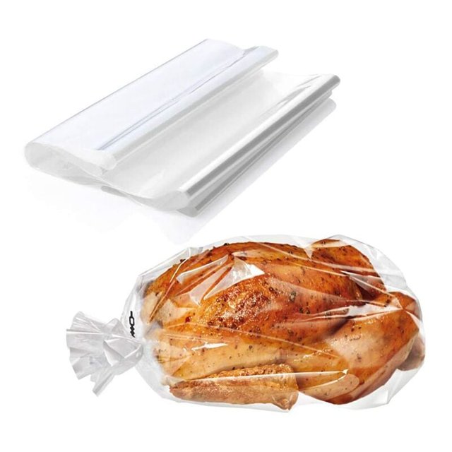 Bolsa para pavo, 4 para cocinar, hornear, cosechar, plantar y más, bolsa de horno resistente para plástico de alta temperatura
