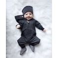 thumbnail image 2 of One opening Cute Newborn Infant Baby Boys Knit Hooded Romper Jumpsuit Bodysuit Clothes Outfits, 2 of 6
