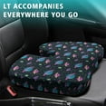 thumbnail image 4 of Premium Galaxy Pattern Memory Foam Seat Cushion Ergonomic Chair Pad for Office Chair, Car, Airplane & Bleachers Sciatica, Tailbone Hip & Back Pain Relief - Chair Cushion for Long Office Workers., 4 of 5