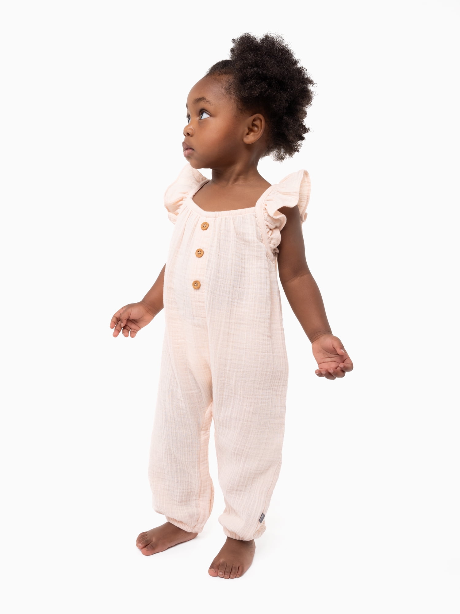 Modern Moments by Gerber Baby Girl Long Leg Romper, Sizes 0/3 Months - 24 Months