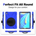 thumbnail image 2 of Case de tableta para Huawei M6 10.8 ''/matepad 10.8 '' con soporte de rotación de 360 ° y correa para la mano y correa para el hombro Ikkle Huawei M6 10.8/Matepad 10.8, 2 of 10
