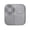 A002- Gray, variant on Silicone Pet Mat with Raised Edge and Four Textured Zones,Lick Mat for Dogs and Cats for Slow Feeding and Relaxation Relief,8 Inch Square Feeding Mat for Pets,1 Pack