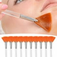 thumbnail image 4 of 10 piezas exquisitas cepillos de máscara facial en forma de abanico, cepillos aplicador de máscara facial de fibra fina súper, Suaves y elásticos para mácaras faciales, 4 of 7