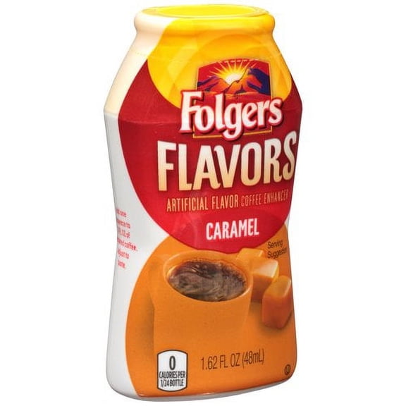 Folgers Flavors Caramel Coffee Enhancer, 1.62 fl oz